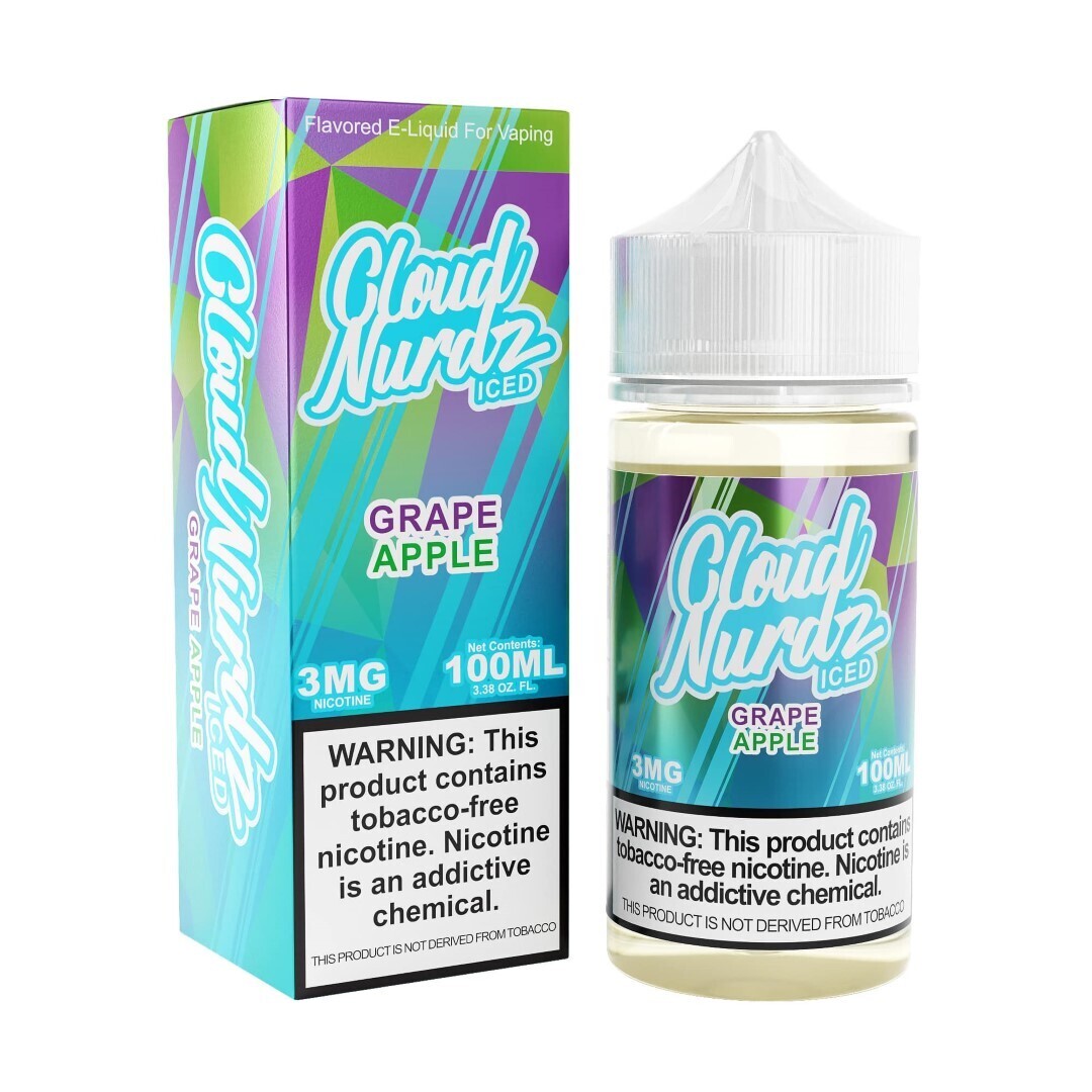 Cloud Nurdz - Iced Grape Apple - 100mL