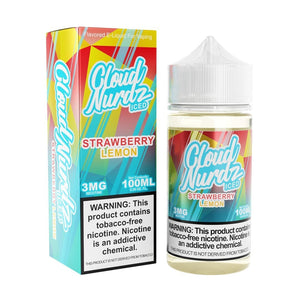 Cloud Nurdz - Iced Strawberry Lemon - 100mL