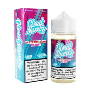 Cloud Nurdz - Iced Watermelon Berry - 100mL