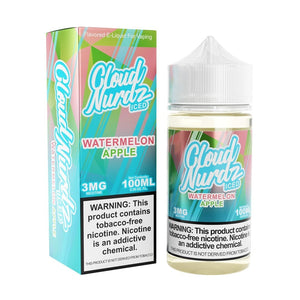 Cloud Nurdz - Iced Watermelon Apple - 100mL