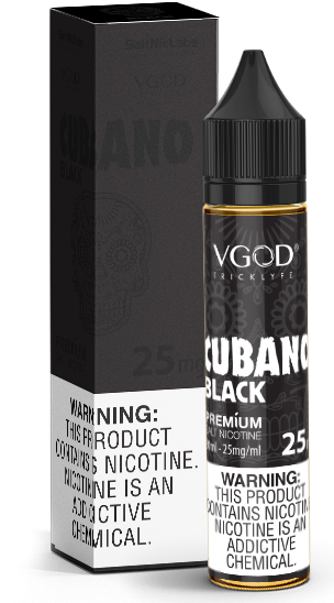 VGOD Salts - Cubano Black - 30mL