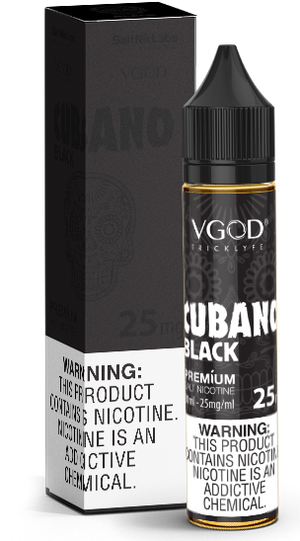 VGOD Salts - Cubano Black - 30mL