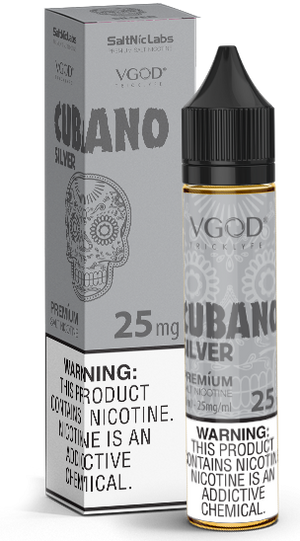 VGOD Salts - Cubano Silver- 30mL