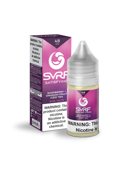 SVRF Salts - Satisfying Raspberry Dragon Fruit Iced Tea - 30mL