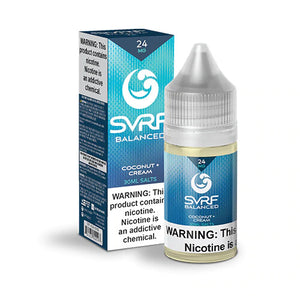 SVRF Salts - Balanced Coconut Cream - 30mL