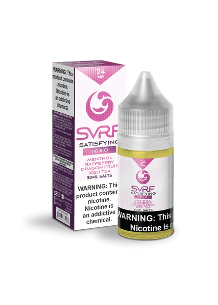 SVRF Salts - Satisfying Iced Raspberry Dragon Fruit Iced Tea - 30mL