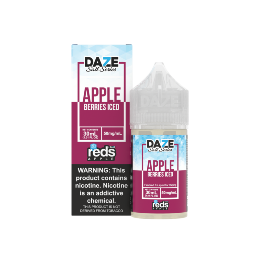 7 Daze Salts - Reds Apple Berries Iced - 30mL
