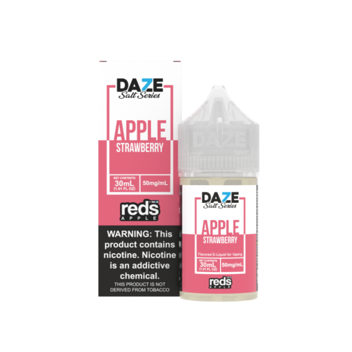 7 Daze Salts - Reds Apple Strawberry - 30mL