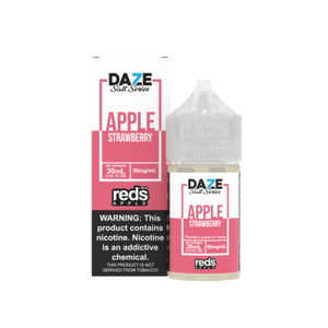 7 Daze Salts - Reds Apple Strawberry - 30mL