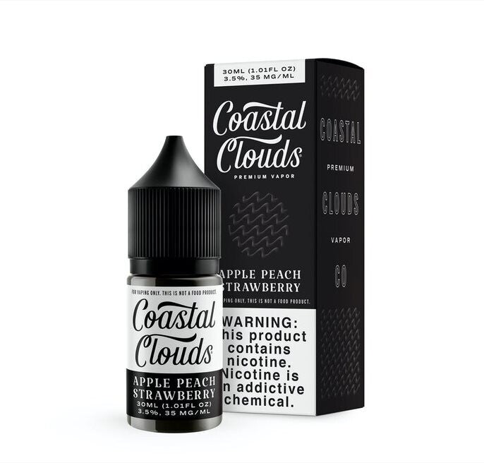 Coastal Clouds Salts - Apple Peach Strawberry - 30mL