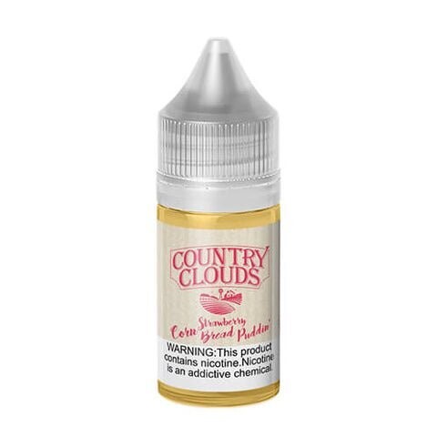 Country Clouds Salts - Strawberry Cornbread Puddin - 30mL
