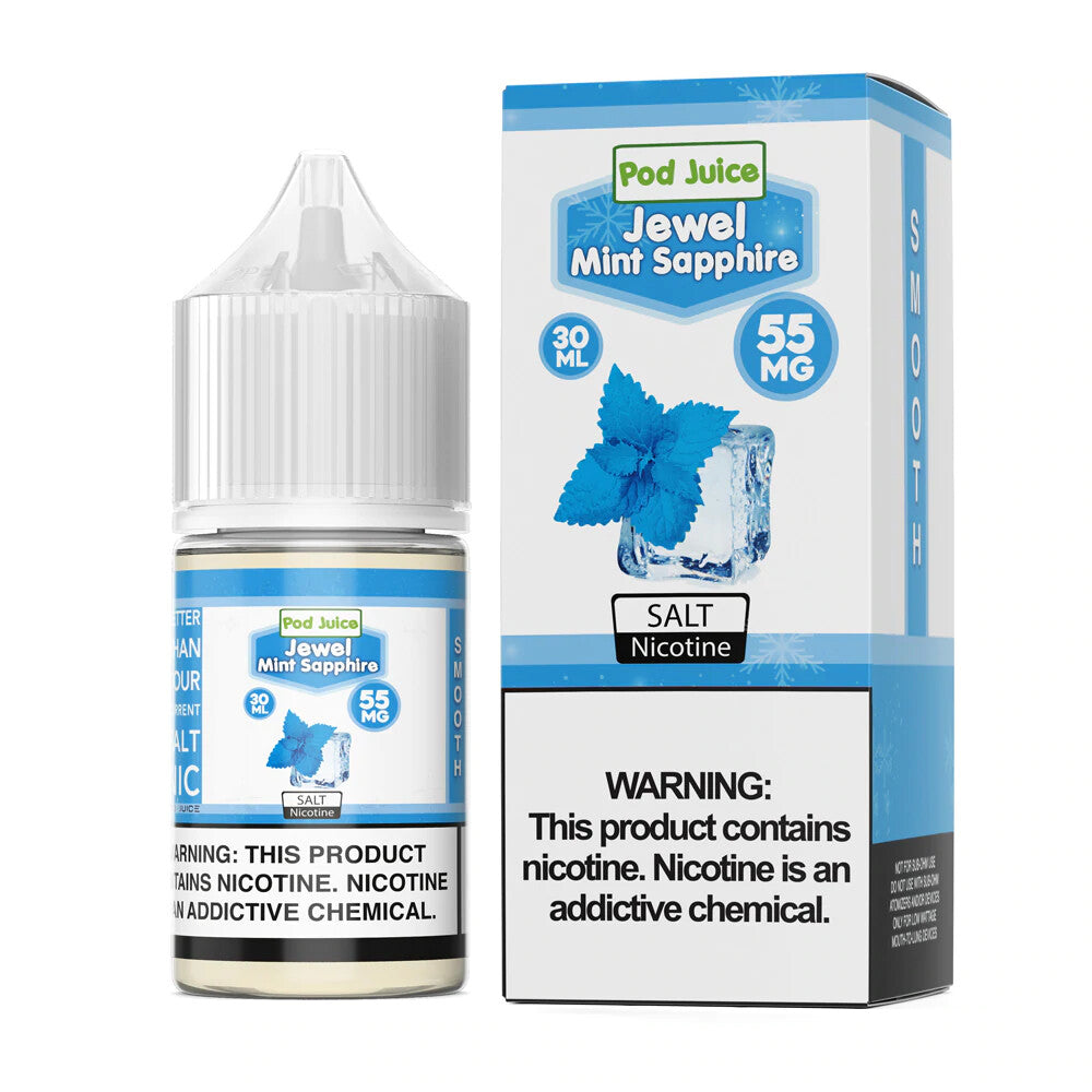 Pod Juice Salts - Jewel Mint Sapphire - 30mL