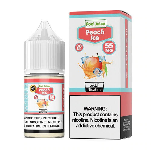 Pod Juice Salts - Peach Ice - 30mL