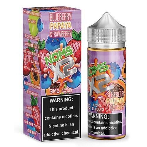 Lotus Vapor - Noms X2 Blueberry Papaya Strawberry - 120mL