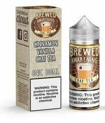 Caribbean Cloud Co. Brewed Awakening - Cinnamon Vanilla Chai Tea - 100mL