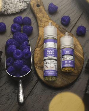 Glas Salts - Blue Razz - 30mL