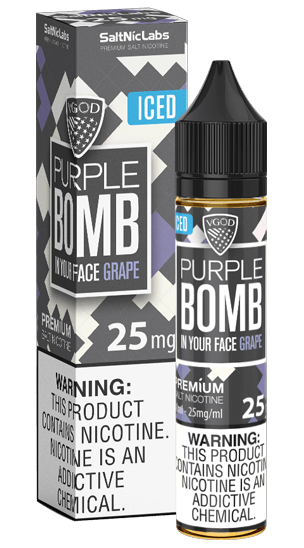 VGOD Salts - Iced Purple Bomb - 30mL