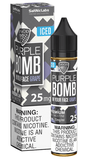 VGOD Salts - Iced Purple Bomb - 30mL