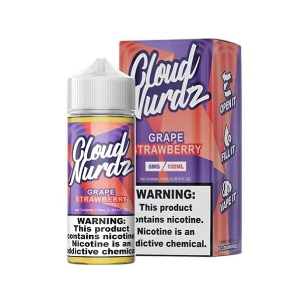 Cloud Nurdz - Grape Strawberry - 100mL