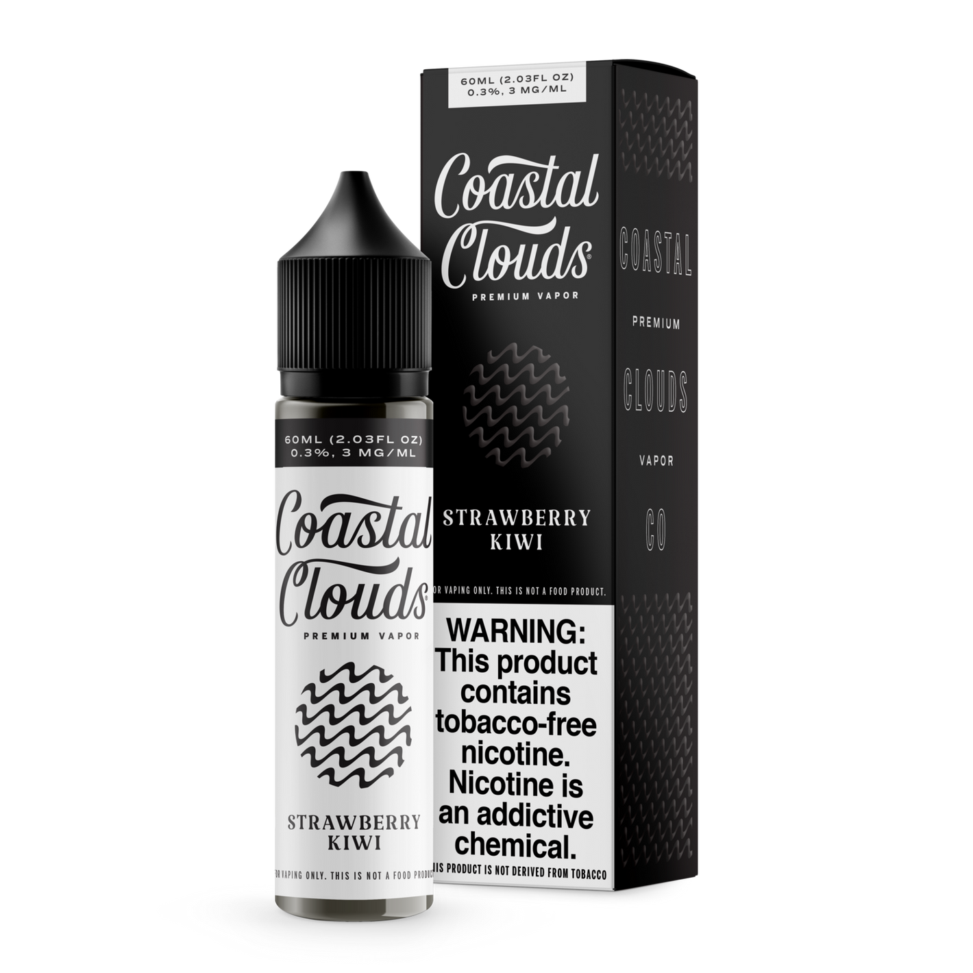 Coastal Clouds - Strawberry Kiwi - 60mL