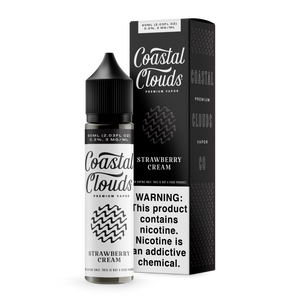 Coastal Clouds - Strawberry Cream - 60mL