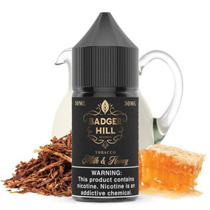 Badger Hill Salts - Milk & Honey - 30mL