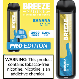 Breeze Pro Disposable (Banana Mint)