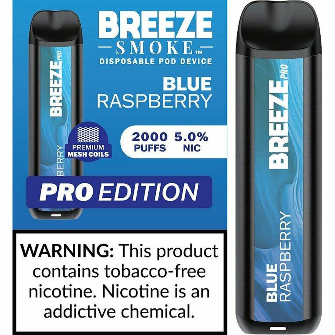 Breeze Pro Disposable (Blue Raspberry)