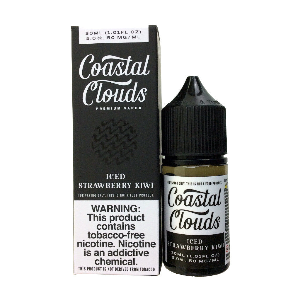 Coastal Clouds Salts - Iced Strawberry Kiwi - 30mL